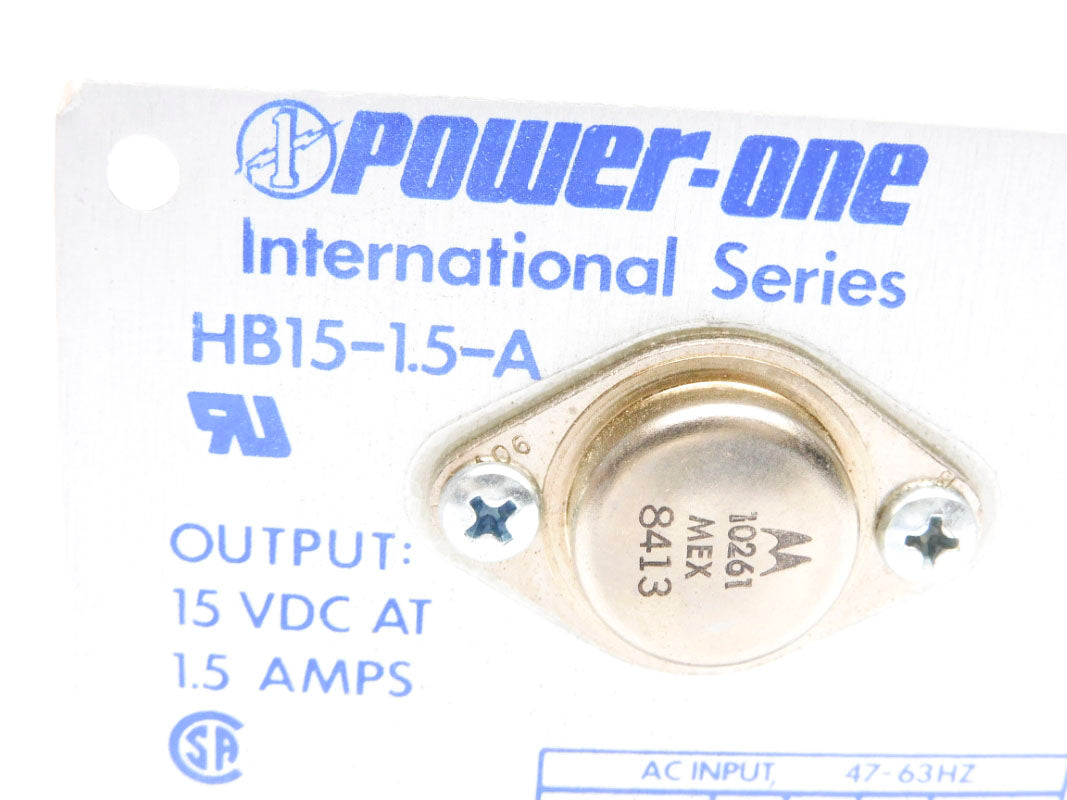 POWER-ONE HB15-1.5-A 15VDC 1.5A NSMP