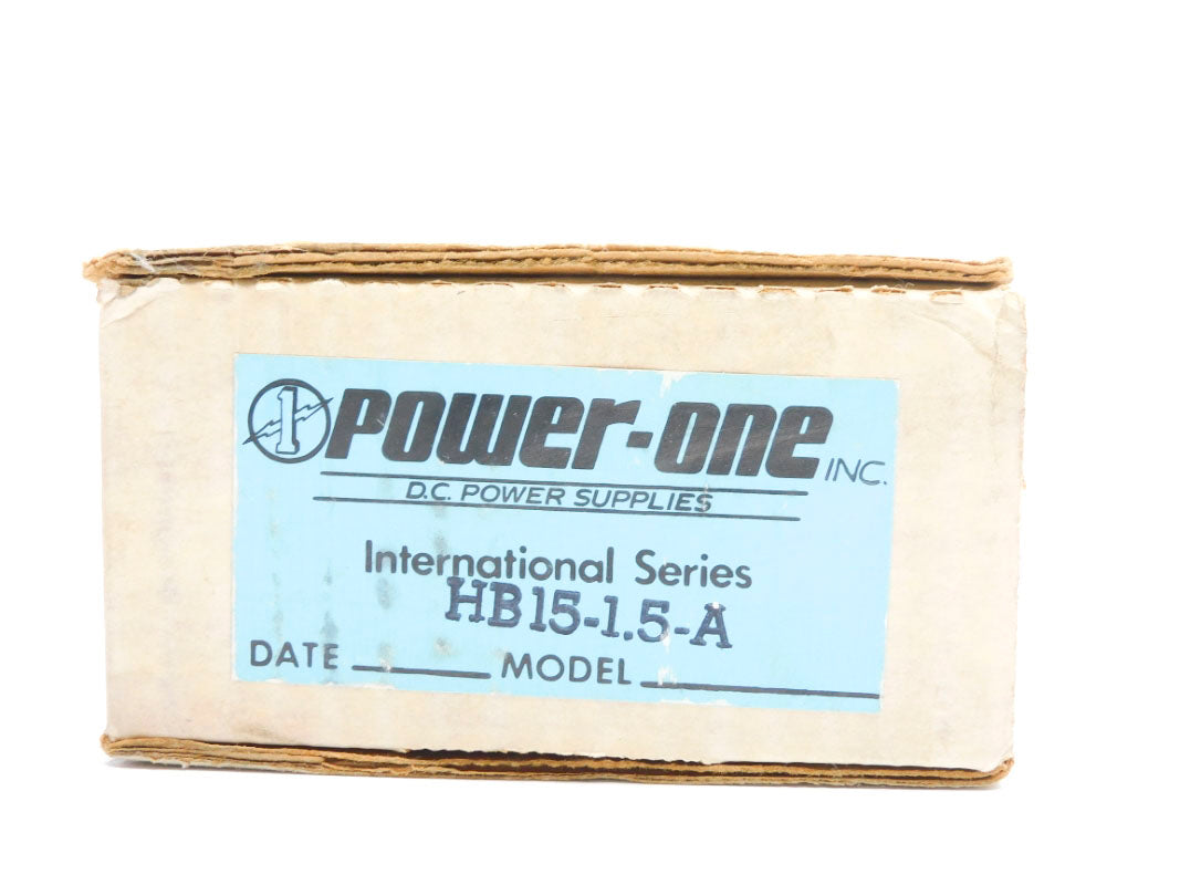 POWER-ONE HB15-1.5-A 15VDC 1.5A NSMP
