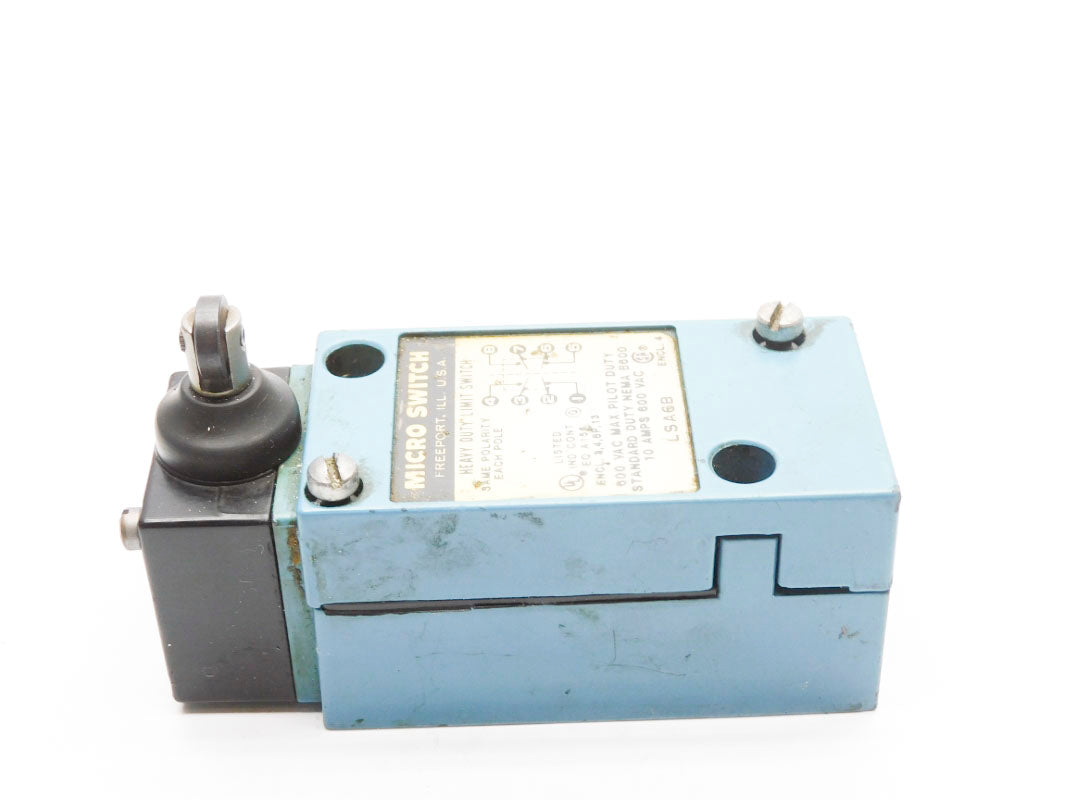 MICRO SWITCH LSA6B 600VAC 10A UNMP