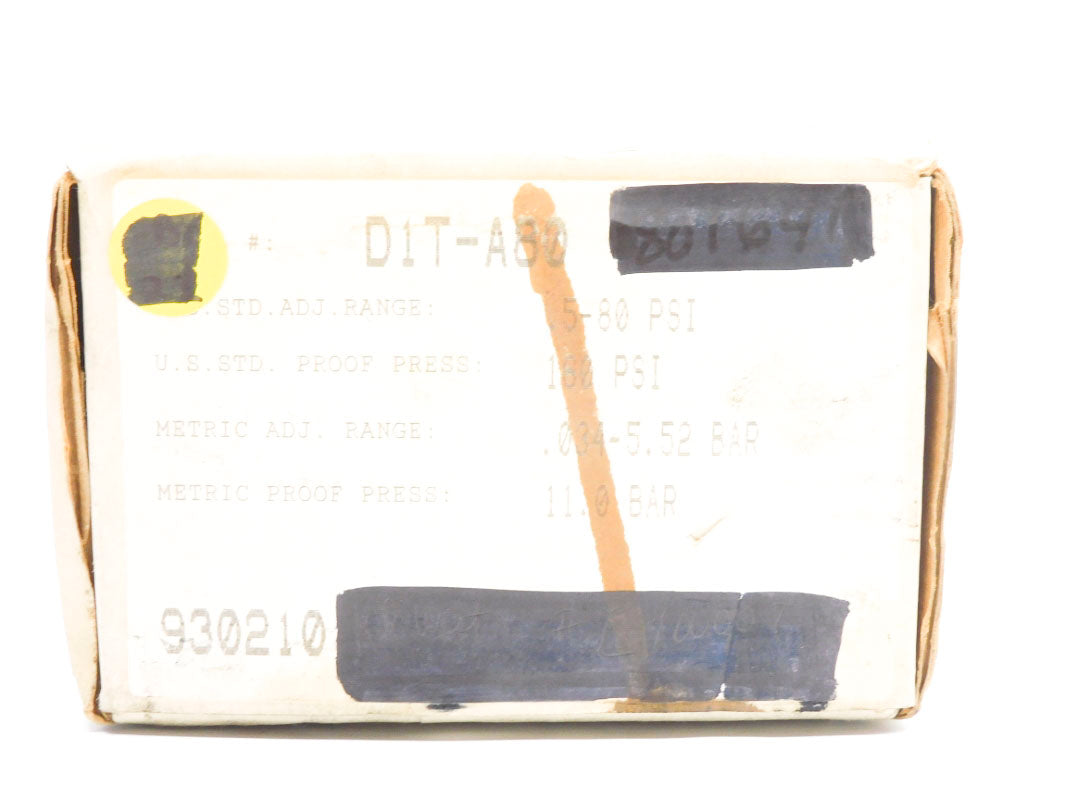 BARKSDALE D1T-A80 .5-80PSI NSMP
