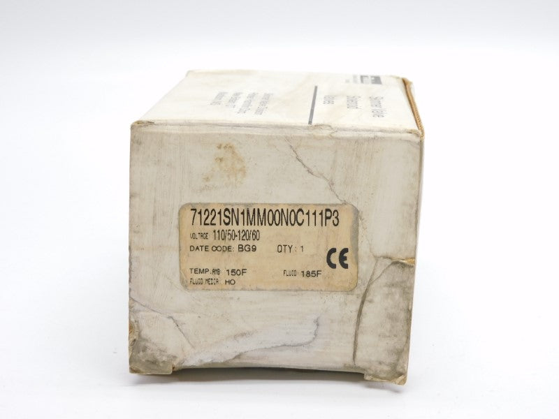 PARKER 71221SN1MM00N0C111P3 110/120V 100PSI NSMP