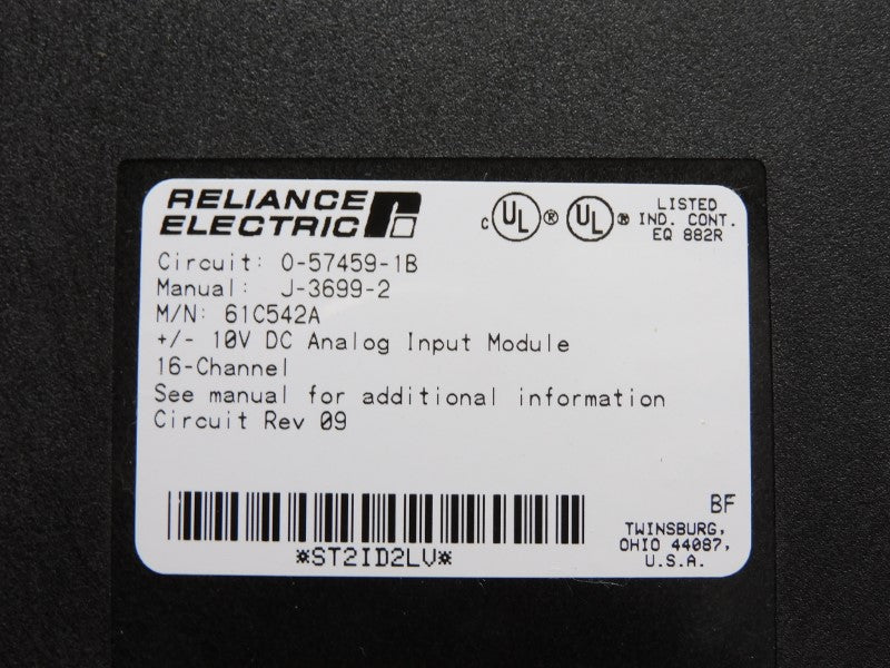 RELIANCE ELECTRIC 61C542A NSNP