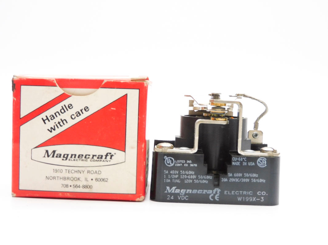 MAGNECRAFT W199X-3 24VDC 5A NSMP