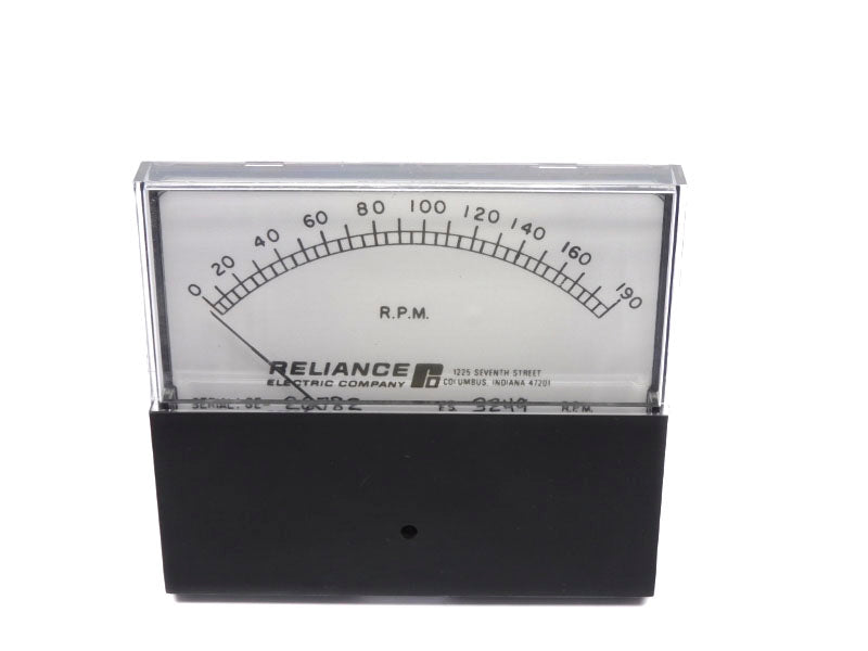 RELIANCE ELECTRIC 255409FAZZ8 RTG-1MADC 0-190RPM NSNP