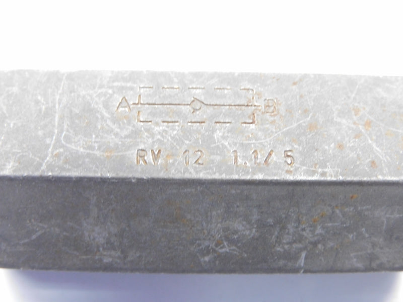 VALVE RV12 1-1/5" NSNP