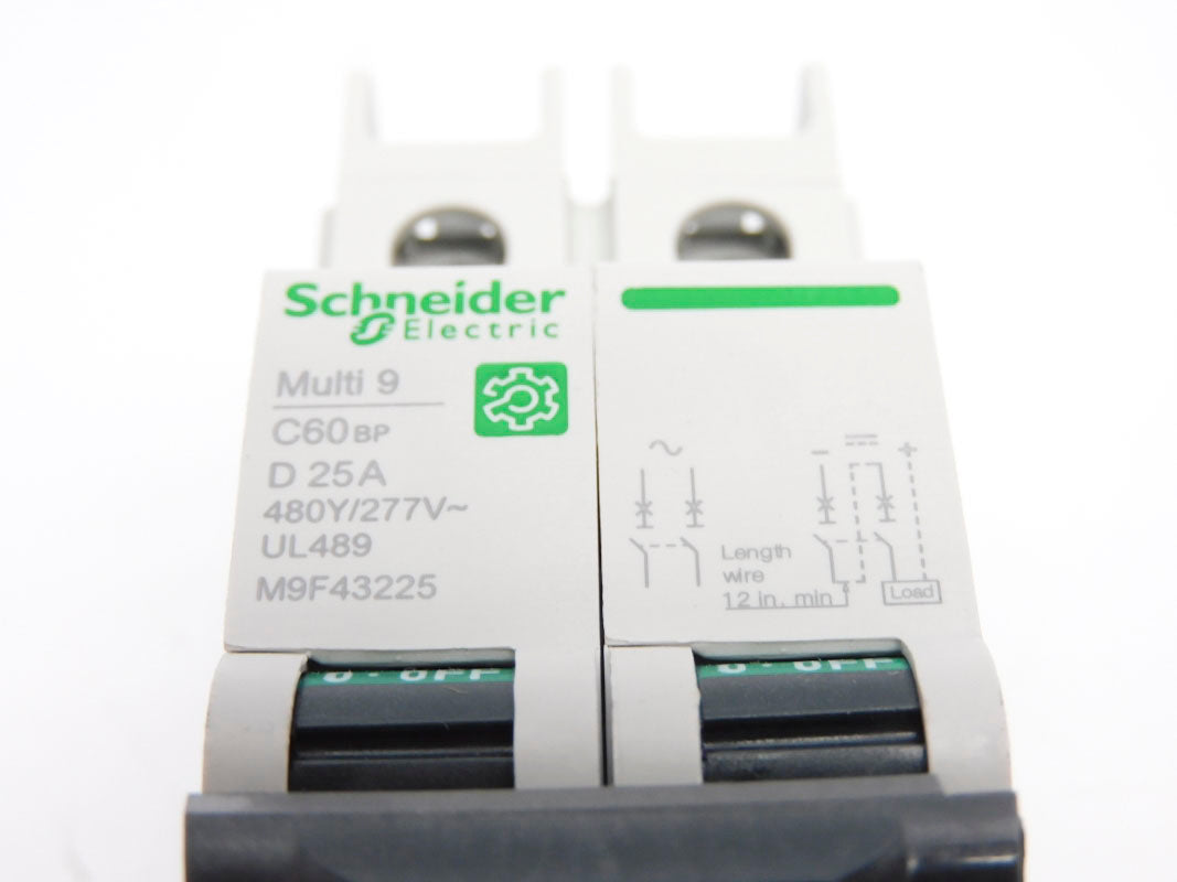 SCHNEIDER ELECTRIC M9F43225 277V 25A (AS PICTURED) NSNP