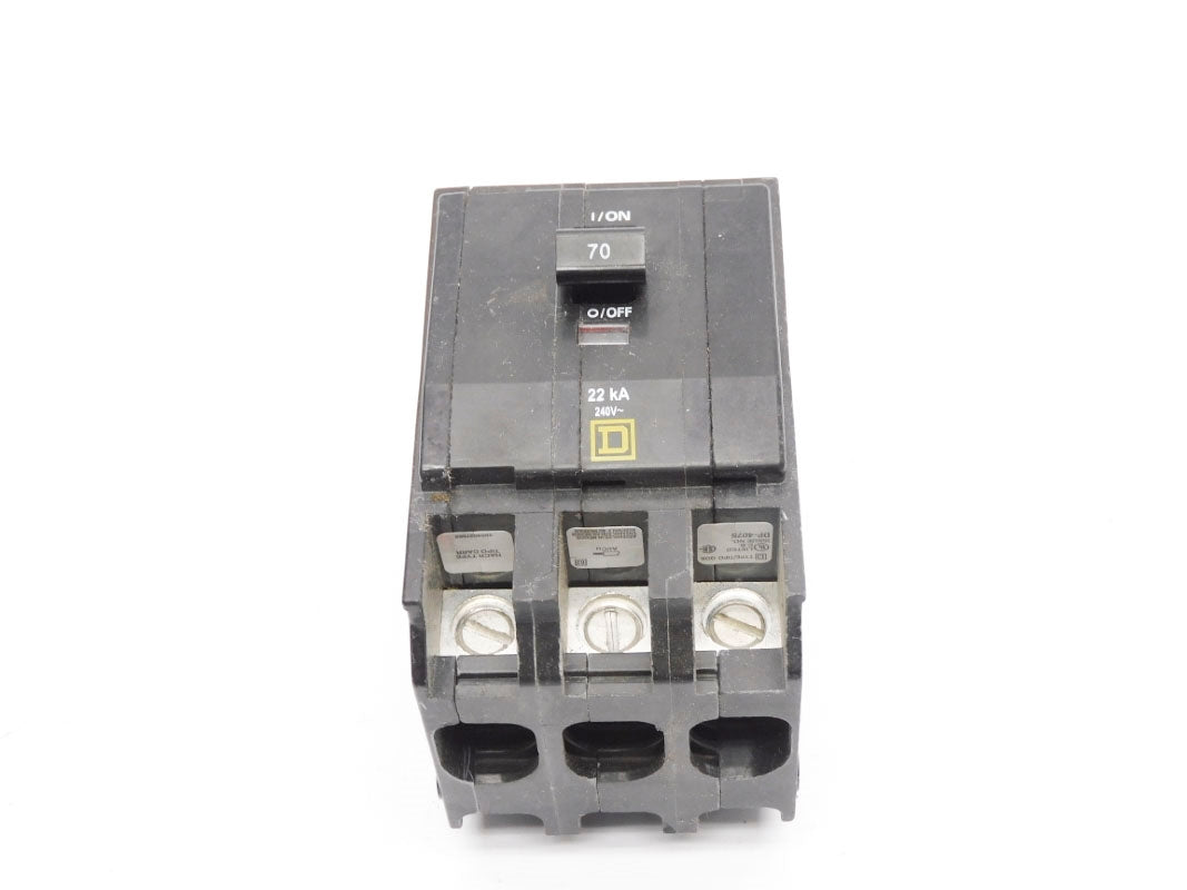 SQUARE D QOB370VH 70A 240V NSMP