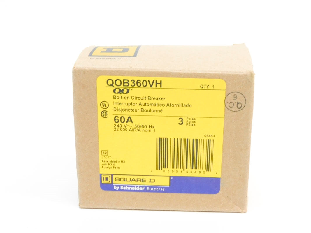 SQUARE D QOB360VH 240V 60A NSMP