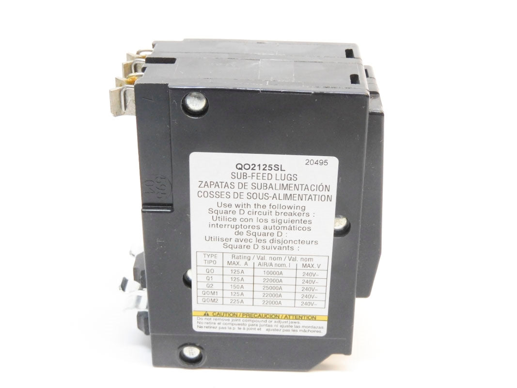 SQUARE D QO2125SL 240V 125A NSMP