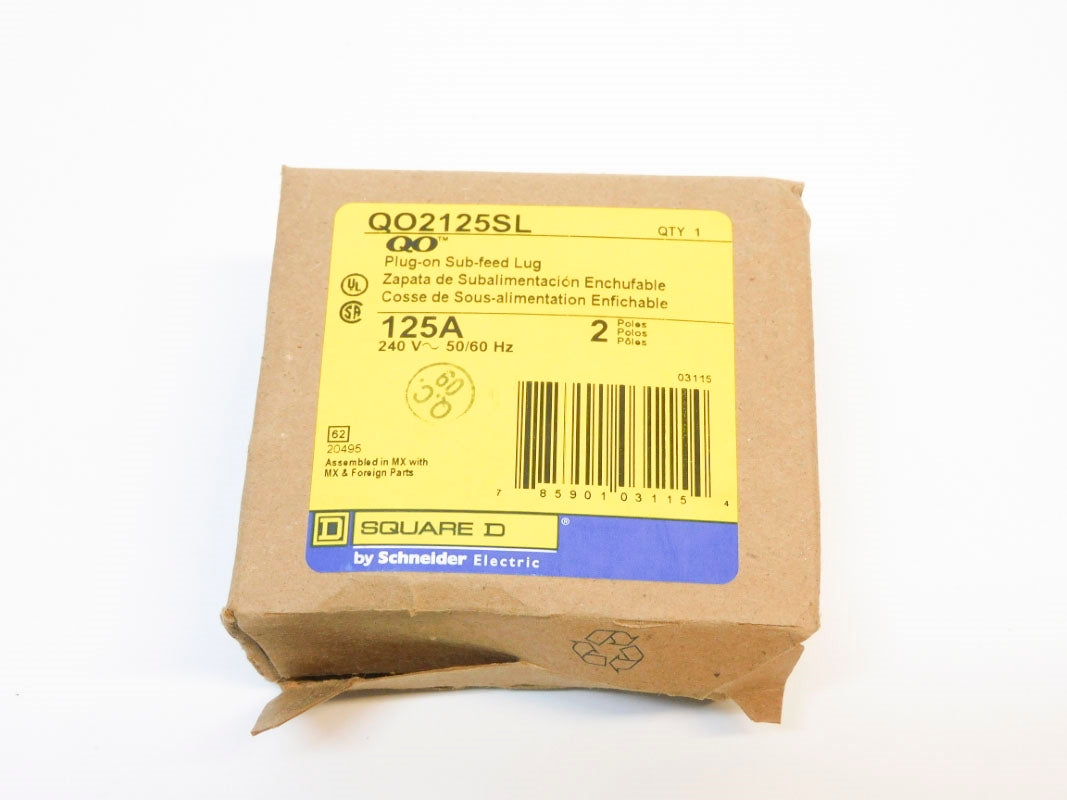 SQUARE D QO2125SL 240V 125A NSMP