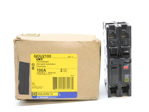 SQUARE D QOU2100 120/240V 100A NSMP