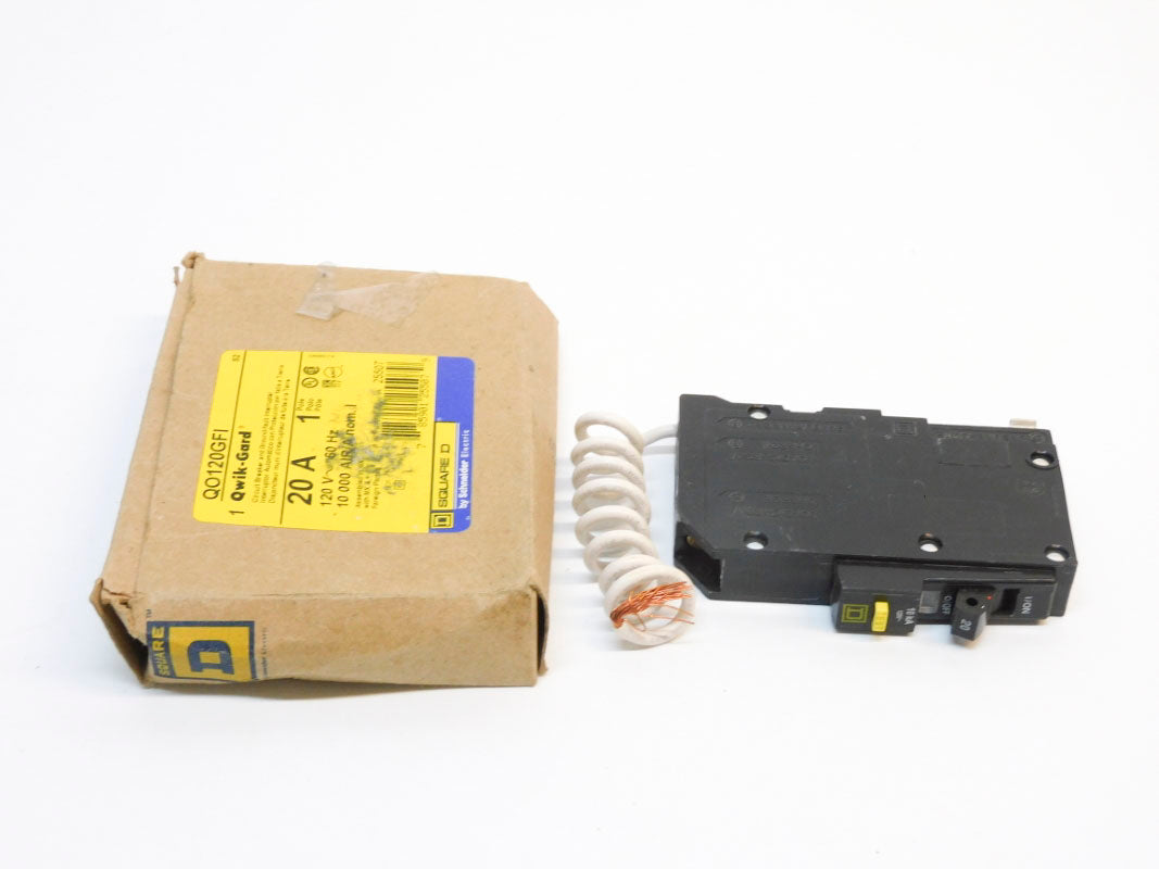 SQUARE D QO120GFI 120V 20A NSMP