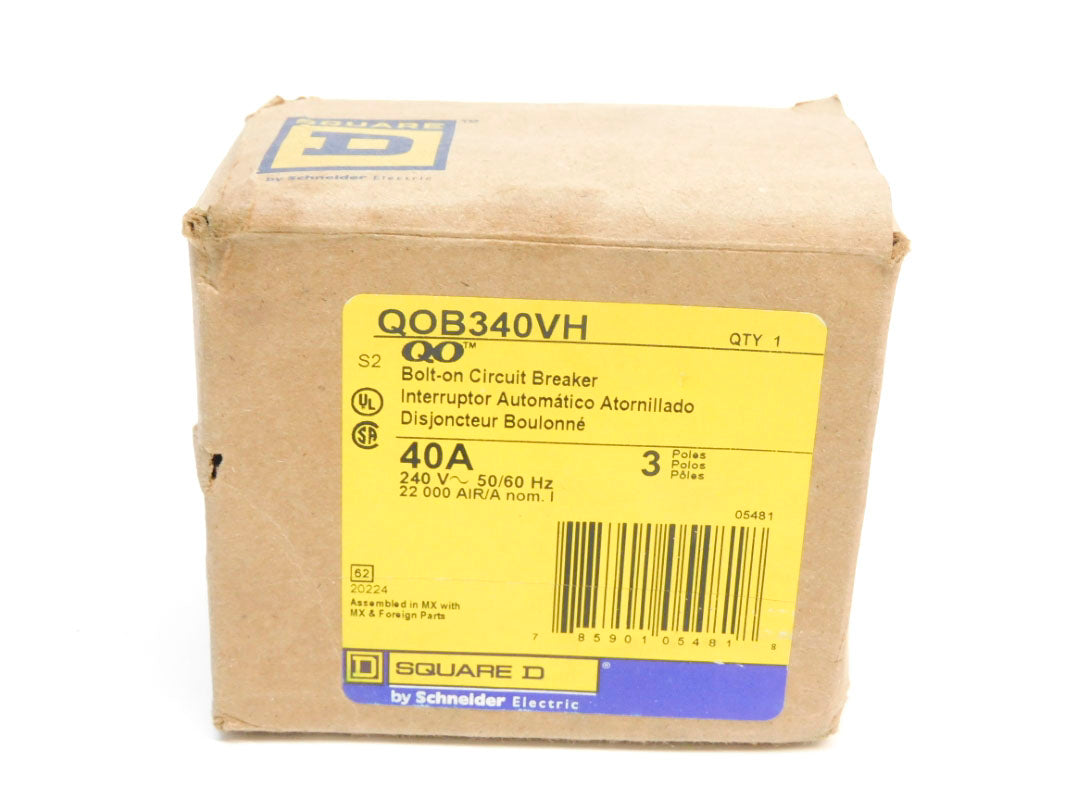 SQUARE D QOB340VH 40A 240V (AS PICTURED) NSMP