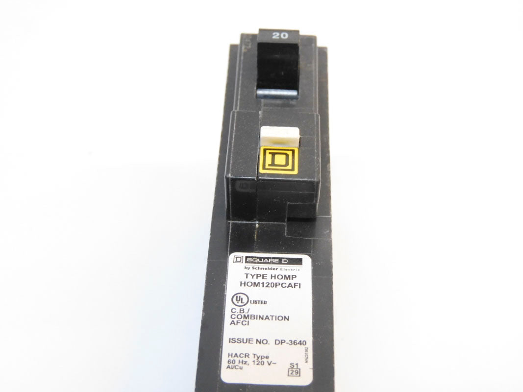 SQUARE D HOM120PCAFI 120V 20A NSMP