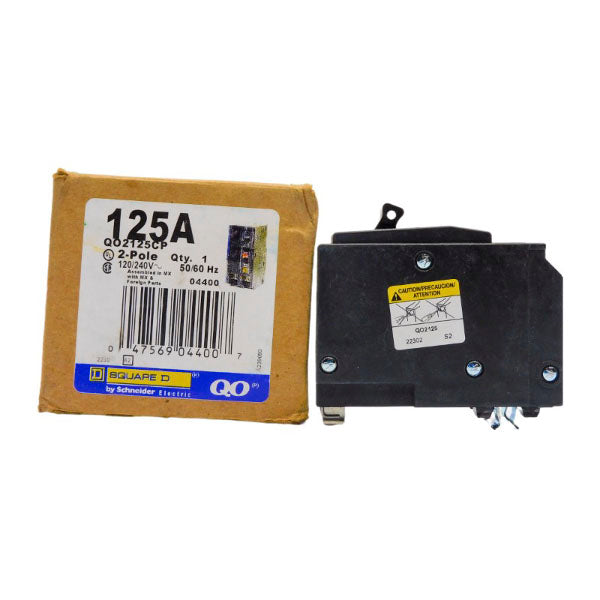 SQUARE D QO2125CP 120/240V 125A NSMP