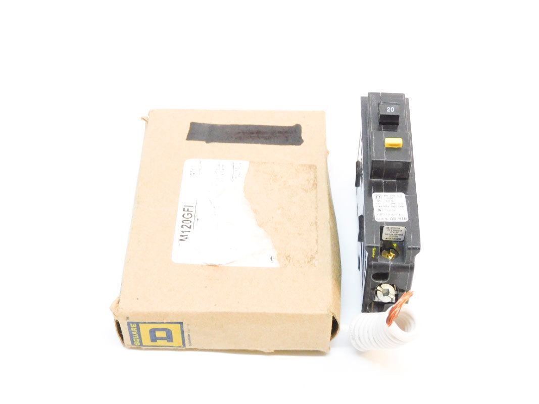 SQUARE D HOM120GFI 120V 20A NSMP