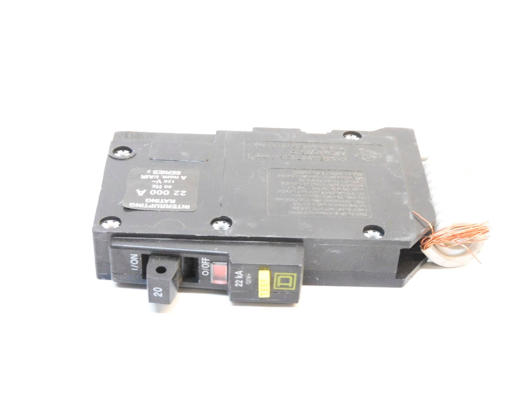 SQUARE D QO120VHGFI 120V 20A NSMP