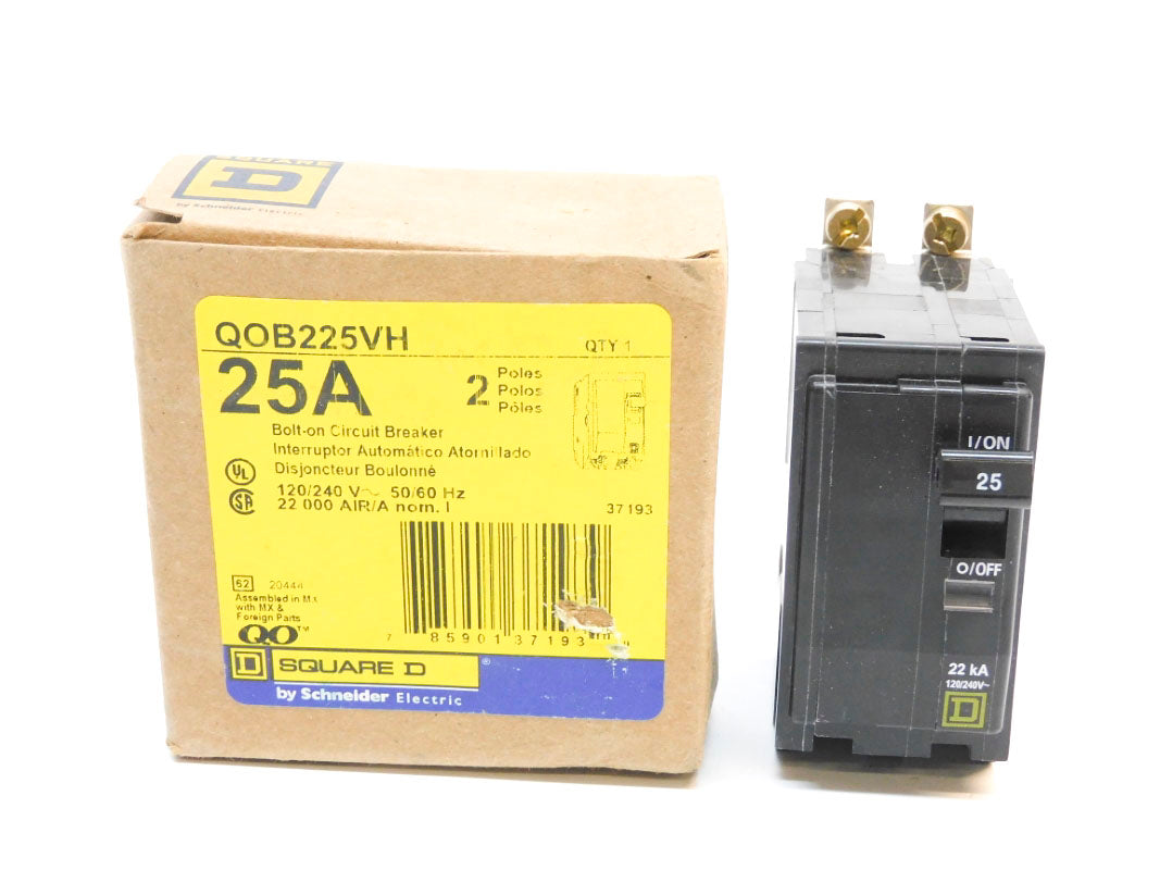 SQUARE D QOB225VH 120/240V 25A NSMP