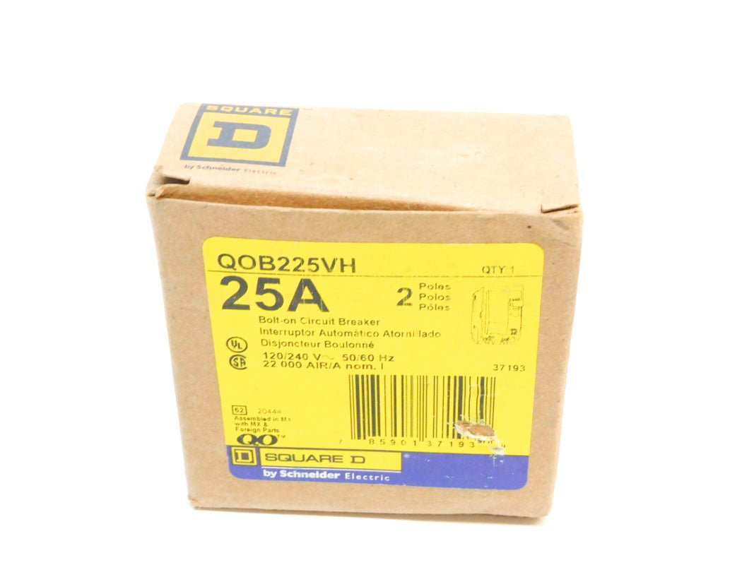 SQUARE D QOB225VH 120/240V 25A NSMP
