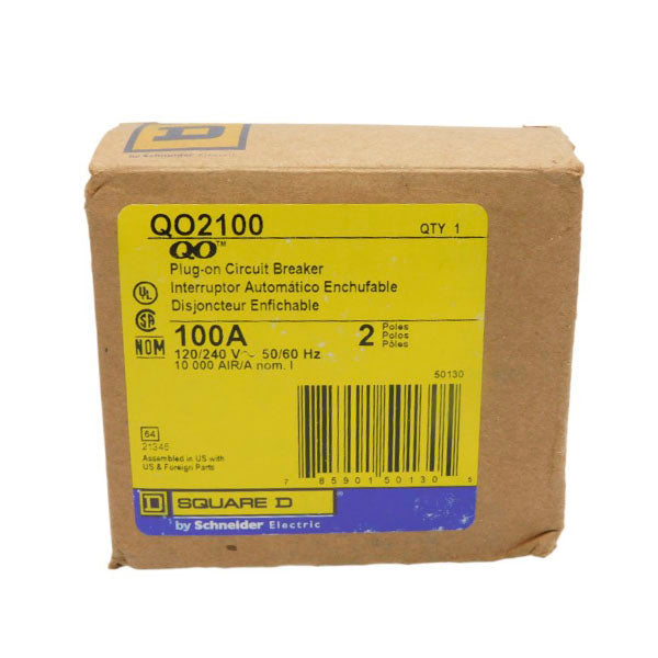 SQUARE D QO2100 120/240V 100A NSMP
