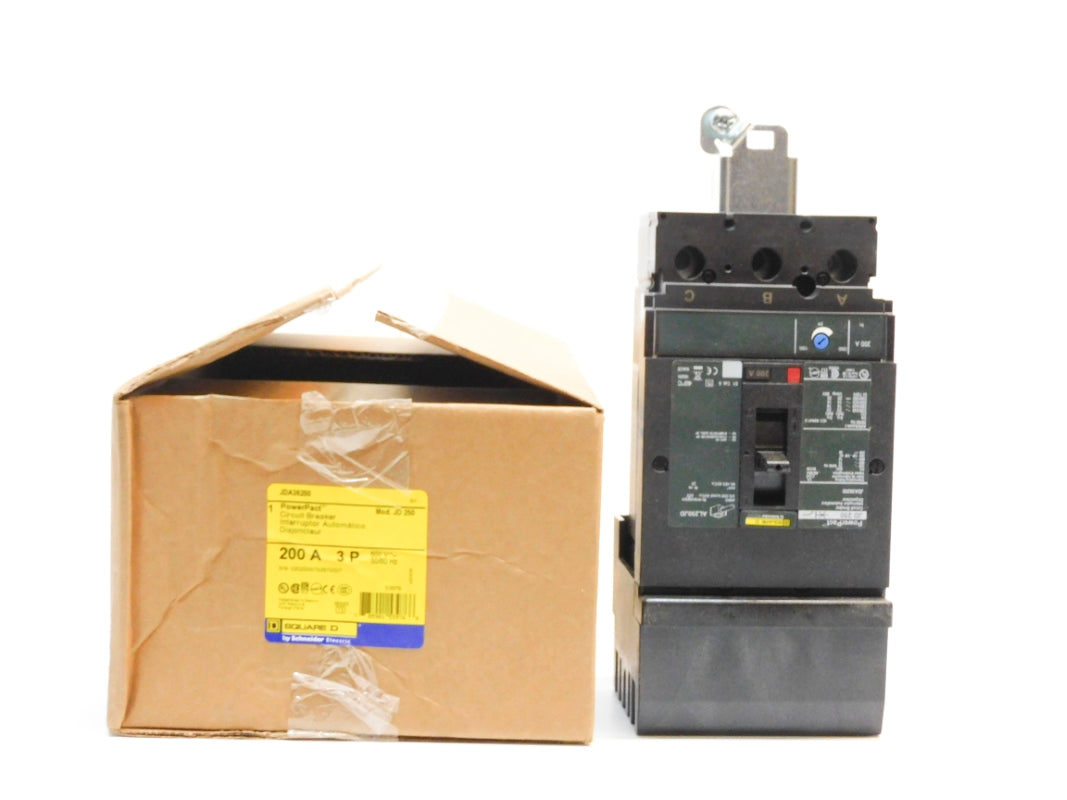 SQUARE D JDA36200 600V 200A NSMP
