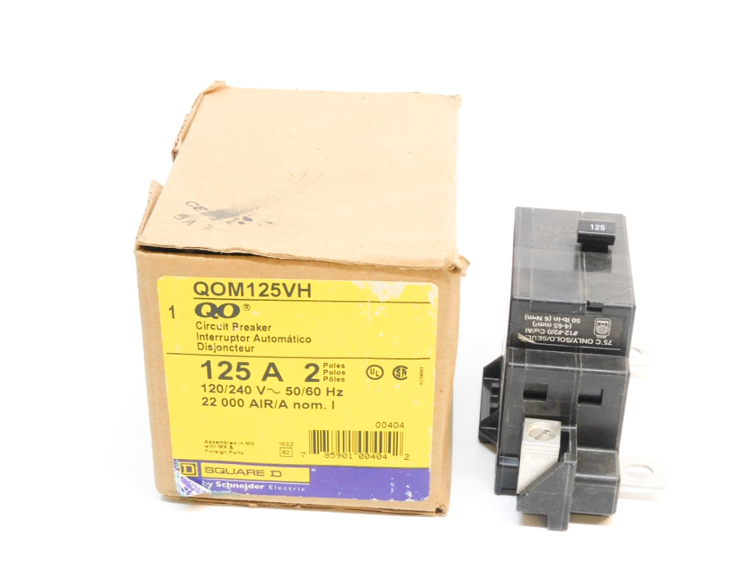 SQUARE D QOM125VH 240V 125A NSMP