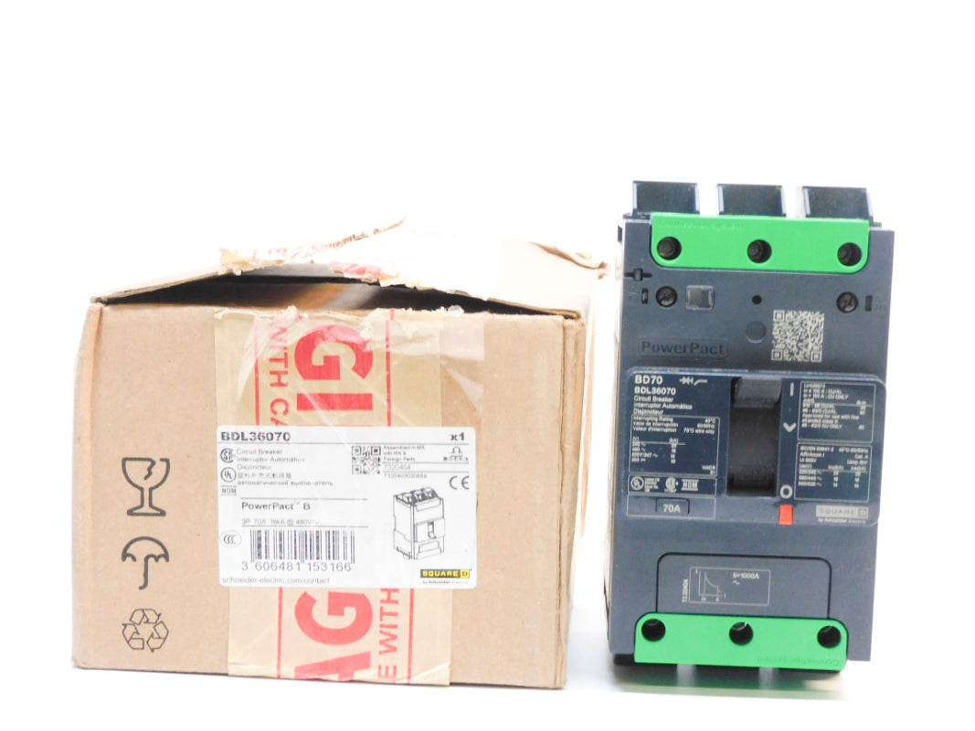 SQUARE D BDL36070 480V 70A NSMP