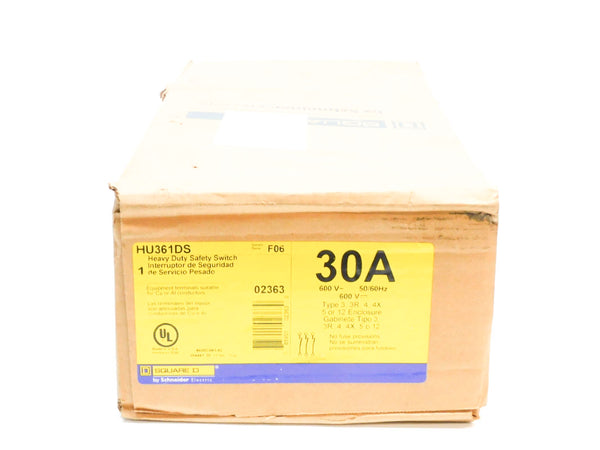 SQUARE D HU361DS SER. F06 NSFS