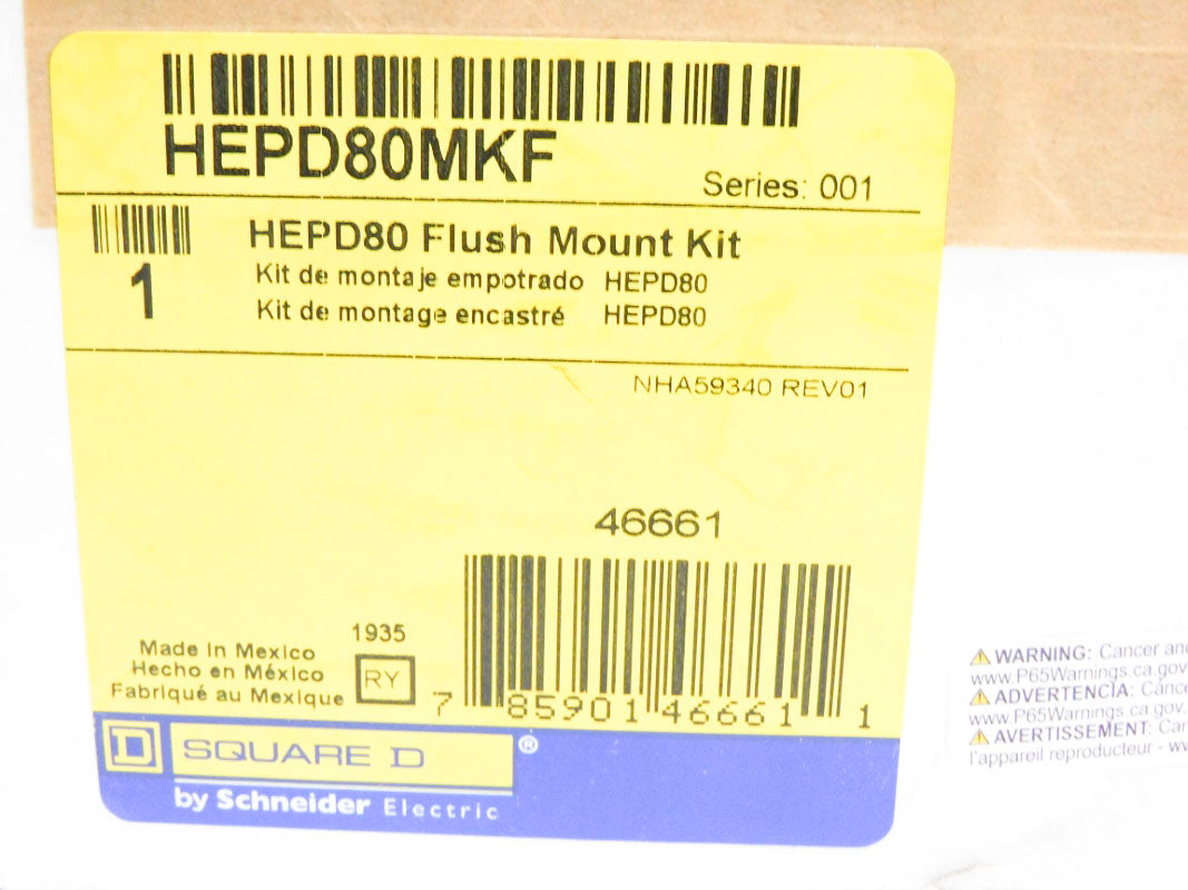 SQUARE D HEPD80MKF SER. 001 NSMP