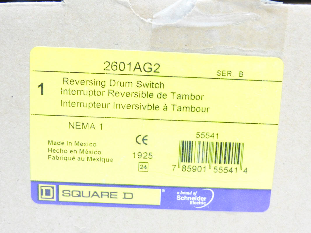 SQUARE D 2601AG2 SER. B 115-230V NSMP