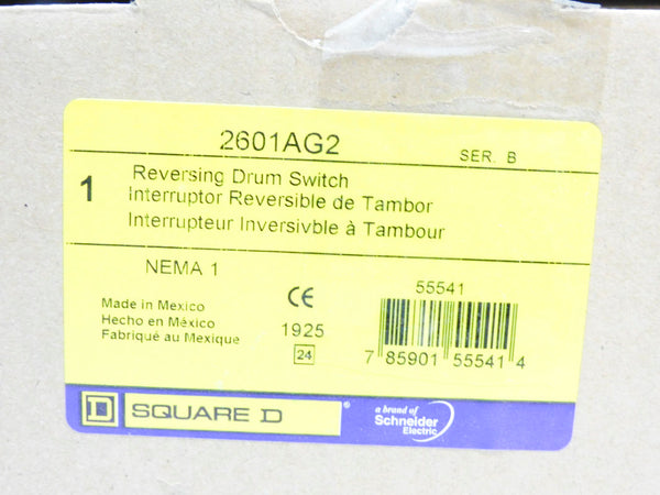 SQUARE D 2601AG2 SER. B 115-230V NSMP