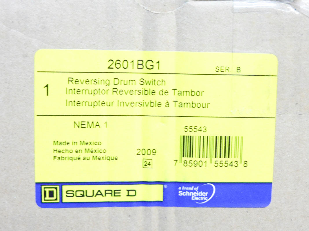 SQUARE D 2601BG1 SER. B 460-575V NSMP