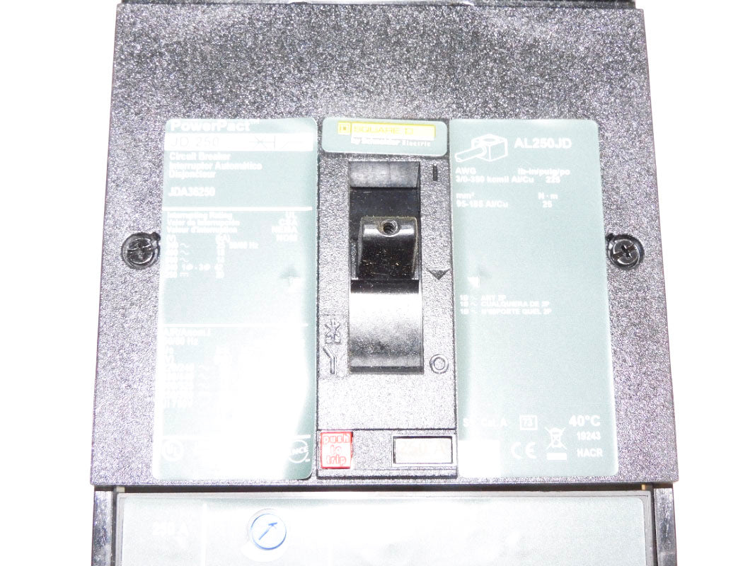 SQUARE D JDA36250 600V 250A NSMP