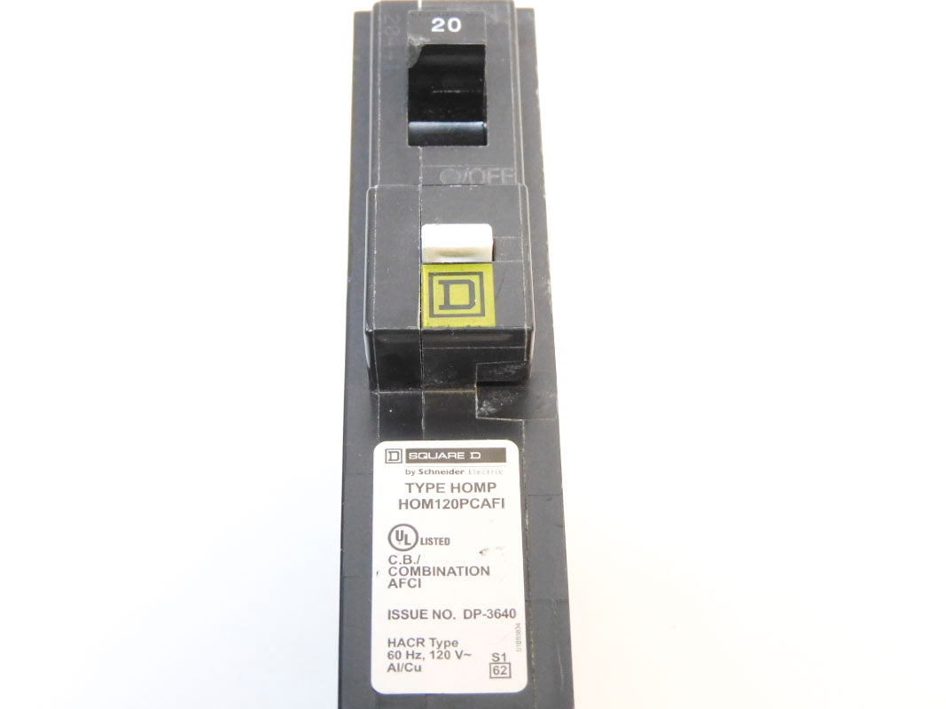 SQUARE D HOM120PCAFI 120V 20A NSNP