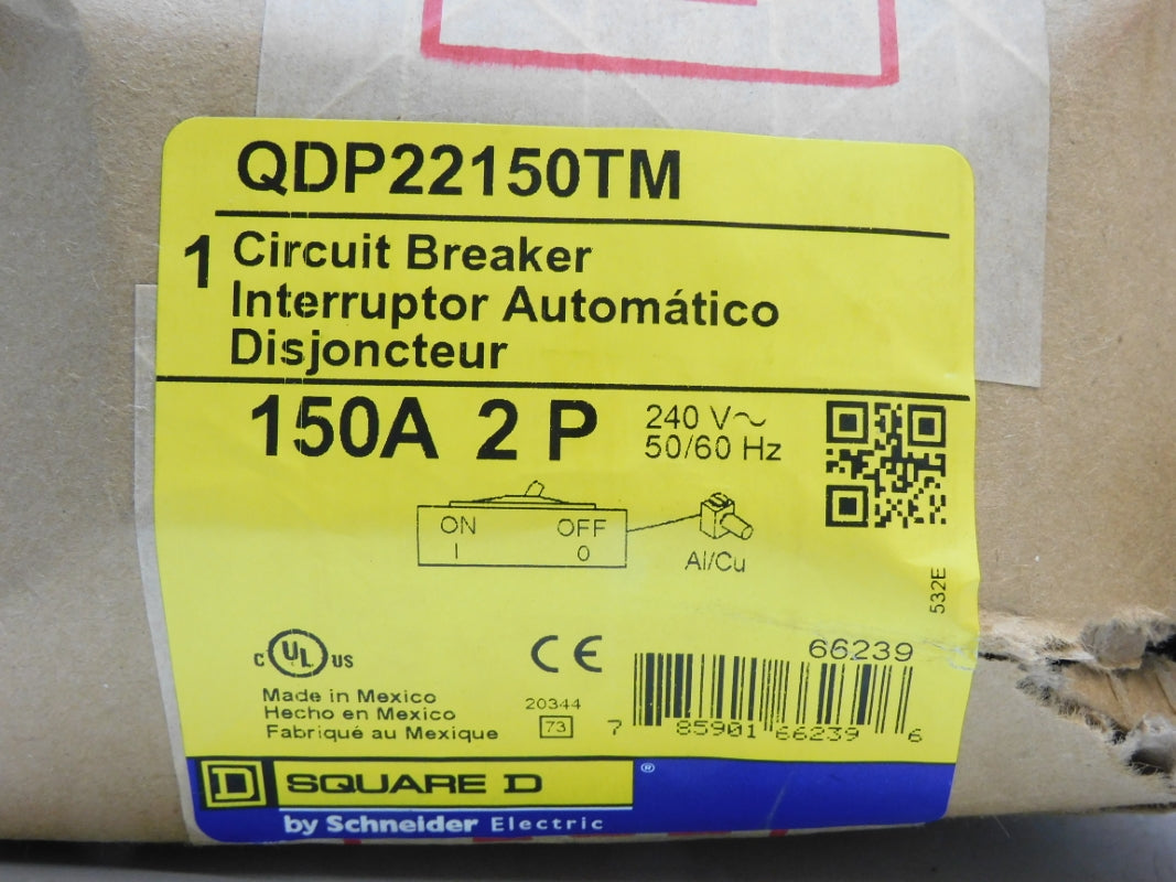 SQUARE D QDP22150TM 240V 150A NSFS