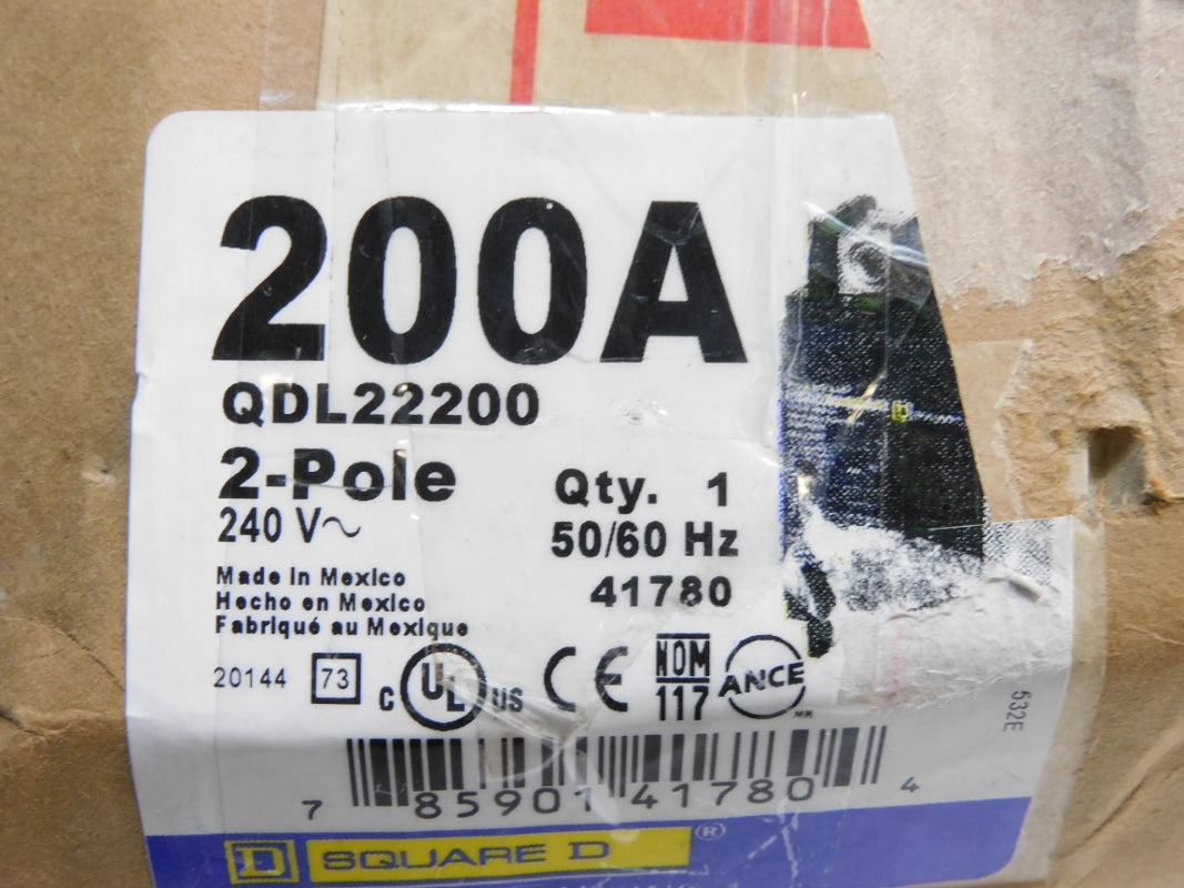 SQUARE D QDL22200 240V 200A NSMP
