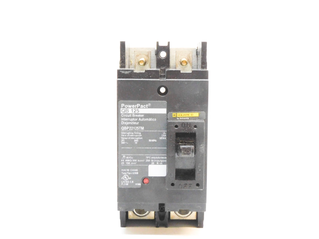 SQUARE D QBP22125TM 240V 125A NUPI