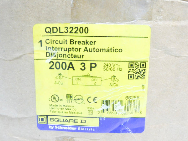 SQUARE D QDL32200 240V 200A NSMP