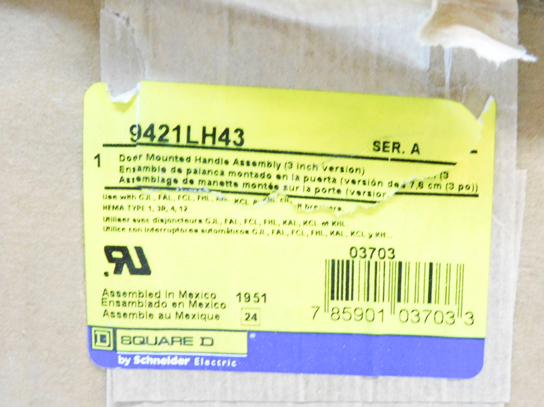 SQUARE D 9421LH43 SER. A NSMP