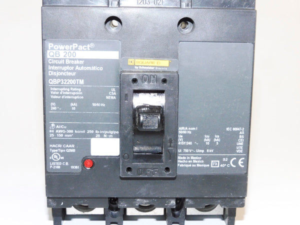 SQUARE D QBP32200TM 240V 200A NSMP