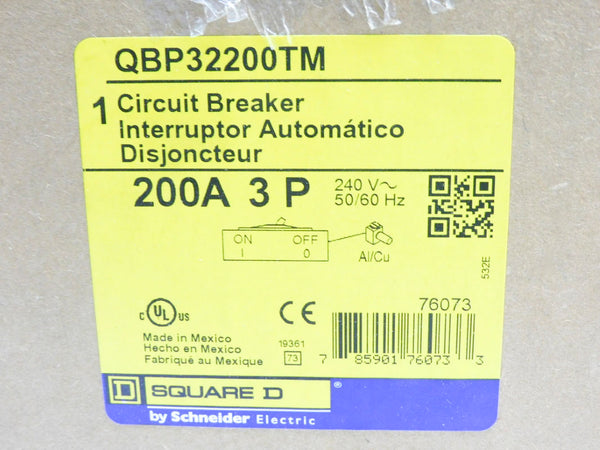 SQUARE D QBP32200TM 240V 200A NSMP