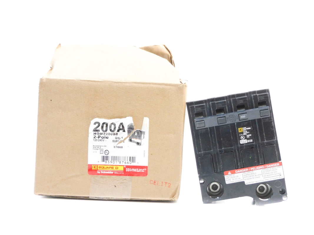SQUARE D HOM2200BB 120/240V 200A NSMP