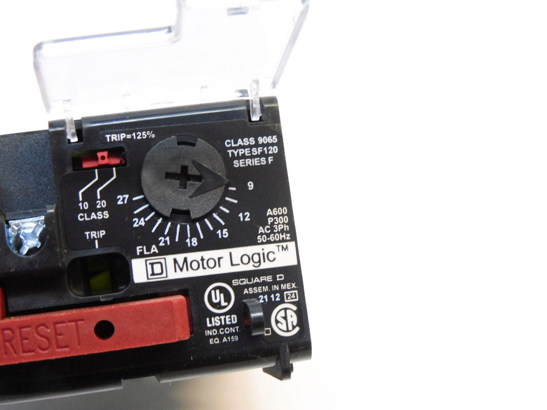 SQUARE D 9065SF120 SER. F 9-27A NSMP