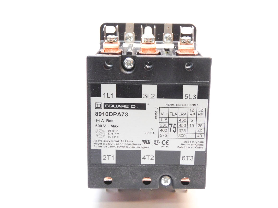 SQUARE D 8910DPA73V02 SER. A 110/120V NSMP