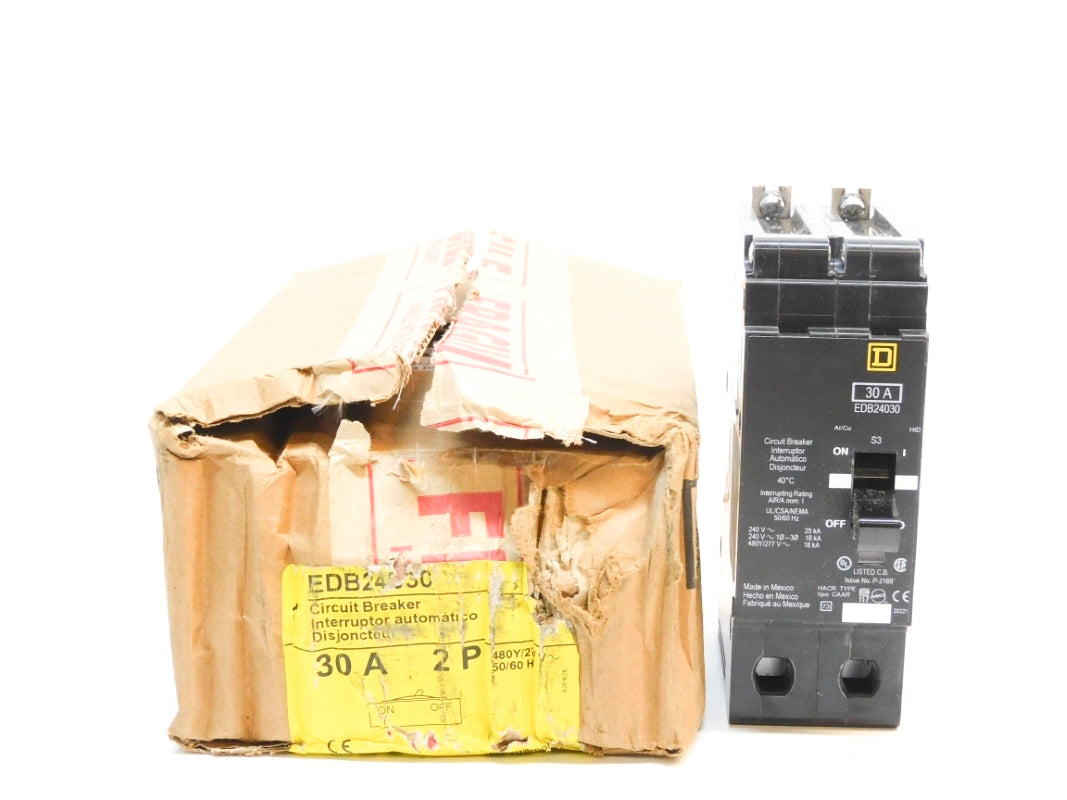 SQUARE D EDB24030 SER. 3 480V 30A NSMP