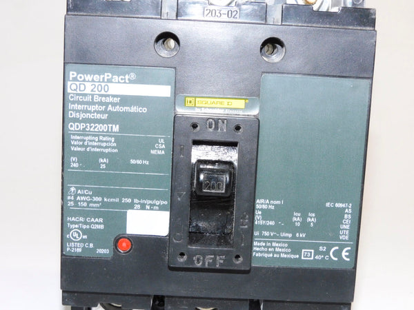 SQUARE D QDP32200TM 240V 200A NSNP