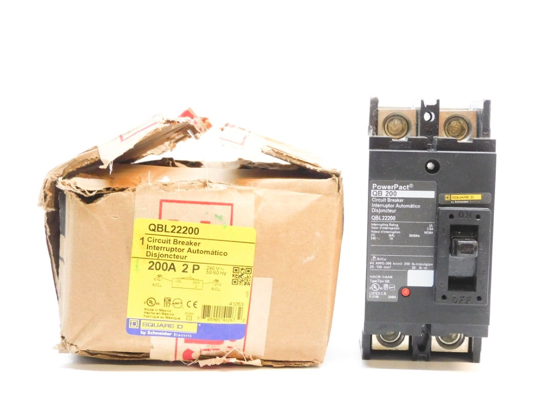 SQUARE D QBL22200 240V 200A (AS PICTURED) NSMP