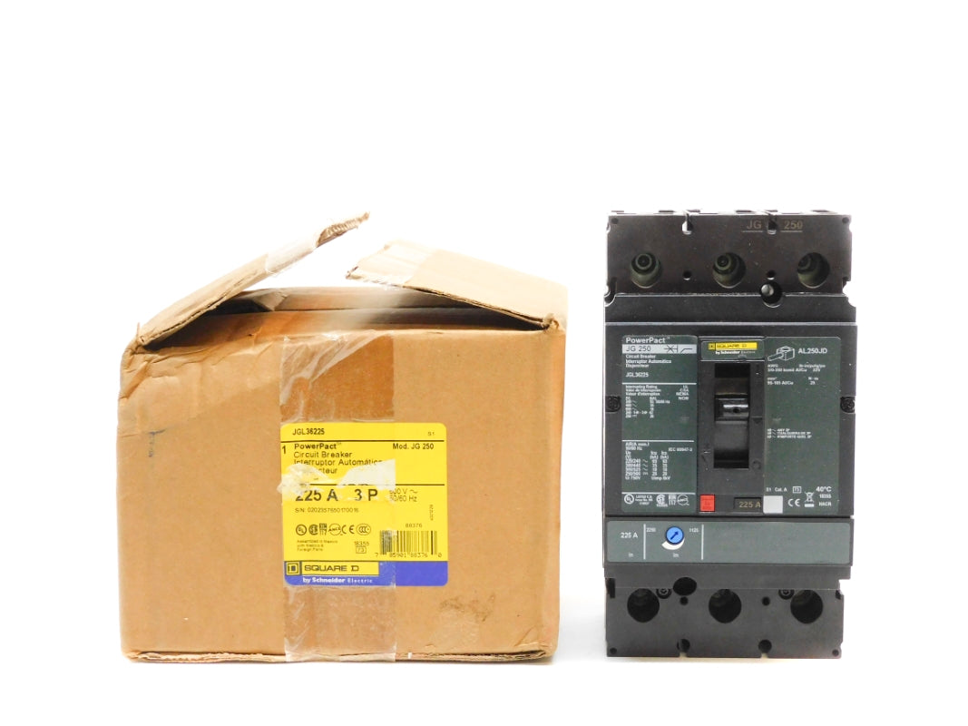 SQUARE D JGL36225 600V 225A NSMP