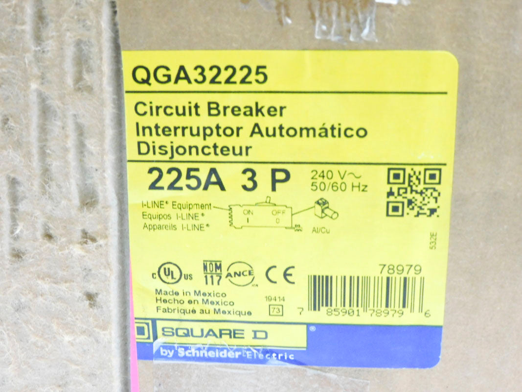 SQUARE D QGA32225 240V 225A NSMP
