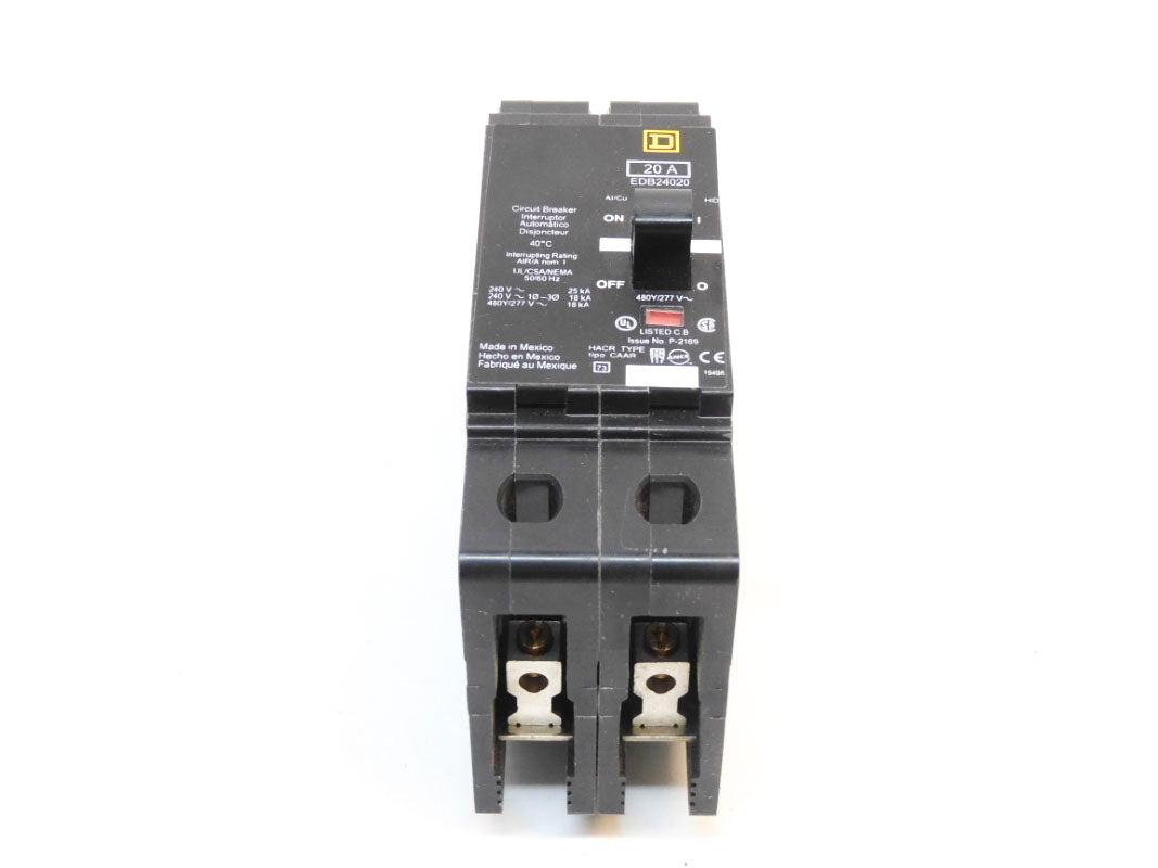 SQUARE D EDB24020 277V 20A NSMP